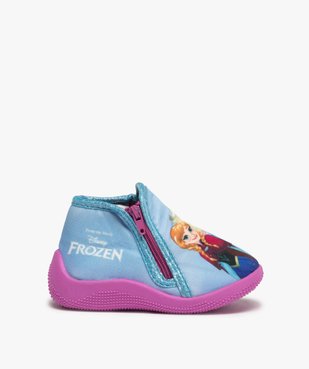 Chaussons bébé fille bottillons zippés – Reine des Neiges vue1 - REINE DES NEIGE - GEMO