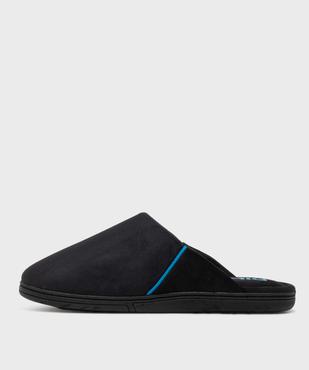 Chaussons mules en velours doux homme - Dim vue3 - DIM - GEMO