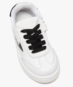 tennis blanche bebe garcon