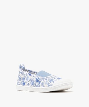 Chaussures en toile avec élastique et bout renforcé fille vue2 - LOVELY WINGS - GEMO