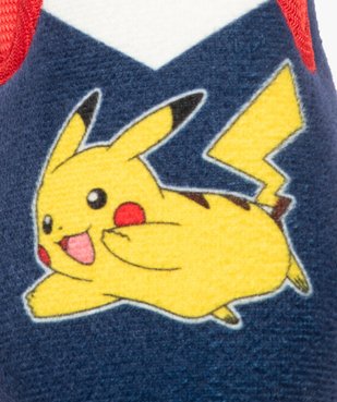 Chaussons enfant en velours imprimé - Pokémon vue6 - POKEMON - GEMO