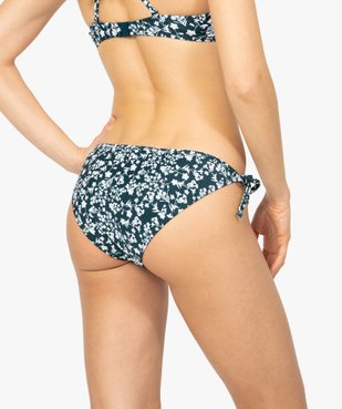 Bas de maillot de bain femme à nouer sur les hanches vue2 - GEMO (PLAGE) - GEMO