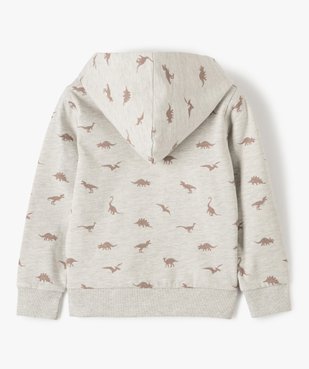 Sweat garçon à capuche avec motif vue4 - GEMO (ENFANT) - GEMO