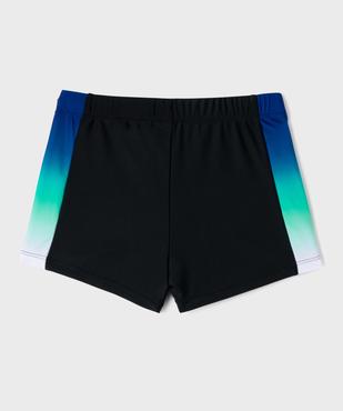 Shorty de bain avec bandes colorées garçon vue4 - GEMO (JUNIOR) - GEMO