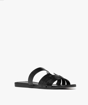 Sandales plates avec large bride femme - Follow Me vue2 - FOLLOW ME - GEMO