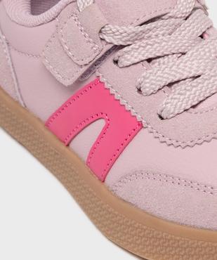 Baskets à scratch et lacets fantaisie fille - Lovely Wings vue6 - LOVELY WINGS - GEMO