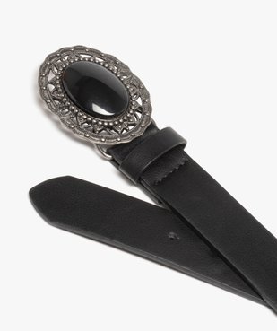 Ceinture femme à grosse boucle originale vue2 - GEMO (ACCESS) - GEMO