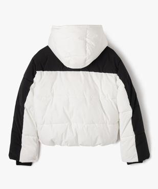 Doudoune à capuche doublé polaire fille vue4 - GEMO 4G FILLE - GEMO