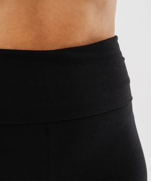 Pantalon loungewear flare femme vue2 - GEMO 4G FEMME - GEMO
