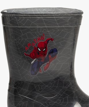 Bottes de pluie garçon à semelle contrastante - Spiderman vue6 - SPIDERMAN - GEMO