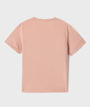 Tee-shirt manches courtes avec motif XXL garçon vue6 - GEMO 4G GARCON - GEMO