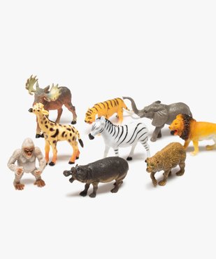 Figurines animaux sauvages (lot de 12) – Kim Play vue2 - KIM PLAY - GEMO