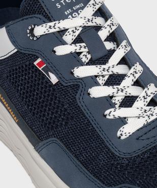 Baskets de running en mesh ajouré homme - Urban Steps vue7 - URBAN STEPS GEMO FOR GOOD - GEMO