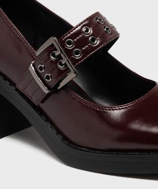 Chaussures à talon Mary Jane à semelle épaisse femme vue7 - 5 MILES - GEMO
