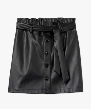 Jupe femme avec taille froncée et boutons fantaisie vue4 - GEMO(FEMME PAP) - GEMO