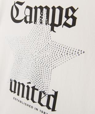 Tee-shirt court imprimé fille - CAMPS UNITED vue5 - CAMPS US GEMO FOR GOOD - GEMO