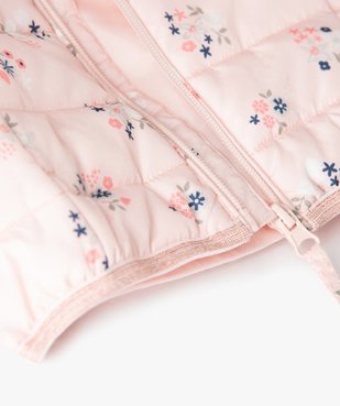 Doudoune bébé fille fine à motifs étoiles et détails pailletés vue4 - Nikesneakers(BEBE DEBT) - Nikesneakers