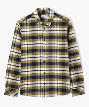Chemise à manches longues à carreaux garçon vue2 - GEMO (JUNIOR) - GEMO