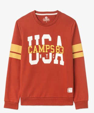 Sweat à col rond homme - Camps United vue5 - CAMPS UNITED - GEMO