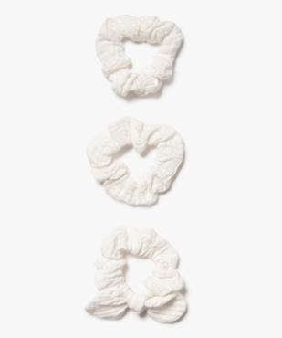 Chouchou pour les cheveux en gaze de coton fille (lot de 3) vue1 - GEMO (ACCESS) - GEMO
