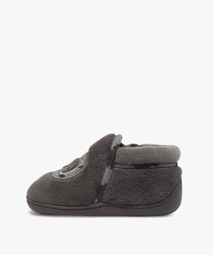 Chaussons bébé garçon semi-montants zippés - Isotoner vue3 - ISOTONER - GEMO