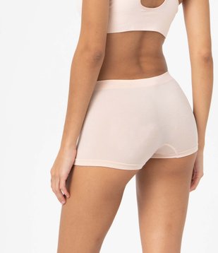 Boxer femme en maille extensible vue2 - GEMO(HOMWR FEM) - GEMO