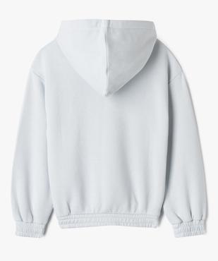 Sweat à capuche avec motif Stitch fille - Disney vue3 - LILO & STITCH - GEMO
