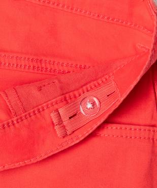 Short en coton stretch avec revers fille vue6 - GEMO (JUNIOR) - GEMO