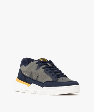 Baskets homme en suédine style skateboard - Maui & Sons vue3 - MAUI ANS SONS - GEMO