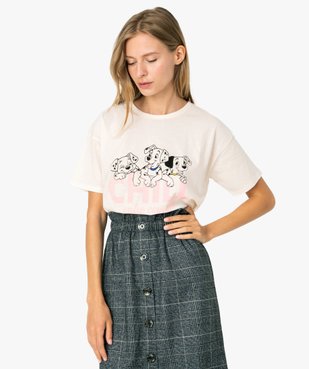 Tee-shirt femme large - Disney Animals Les 101 dalmatiens vue1 - DISNEY DTR - GEMO