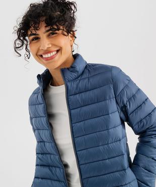 Doudoune légère avec col montant femme vue2 - GEMO 4G FEMME - GEMO