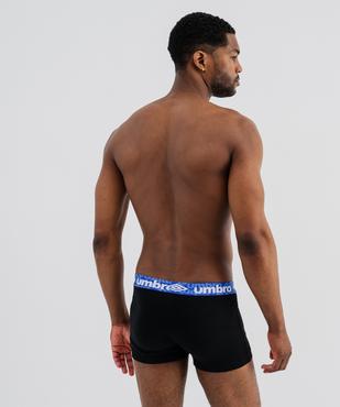 Boxers en coton stretch homme (lot de 3) - Umbro vue2 - UMBRO - GEMO
