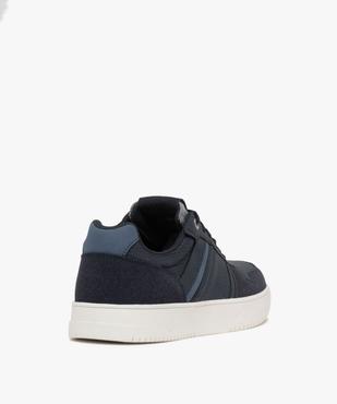 Baskets basses multimatières à semelle épaisse homme vue5 - URBAN STEPS - GEMO