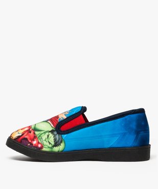 Chaussons garçon avec motifs sur le dessus - Avengers vue3 - AVENGERS - GEMO