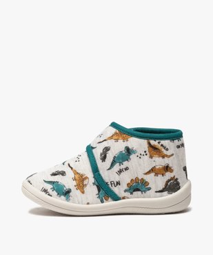 Chaussons garçon bottillons imprimés à fermeture scratch vue3 - Nikesneakers C4G GARCON - Nikesneakers