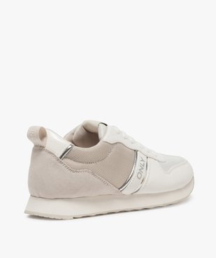 Basket femme bi-matières - Only vue4 - ONLY - GEMO