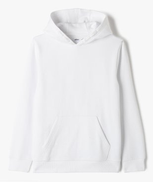 Sweat molletonné à capuche garçon vue1 - GEMO (JUNIOR) - GEMO