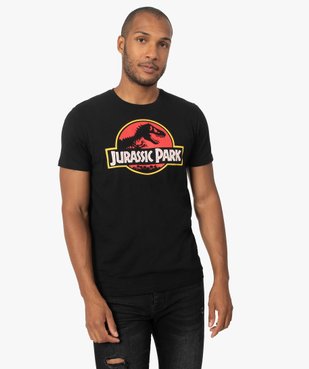 Tee-shirt homme avec motif Jurassic Park vue1 - NBCUNIVERSAL DT - GEMO