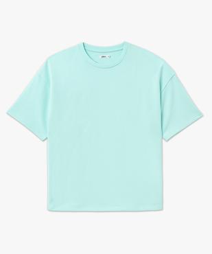 Tee-shirt maille sweat coupe loose homme vue4 - GEMO (HOMME) - GEMO