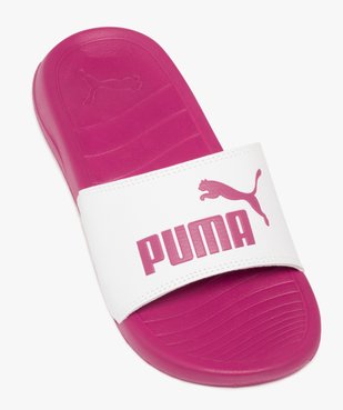 Mules de piscine femme détail métallisé Popcat 20 - Puma  vue5 - PUMA - GEMO