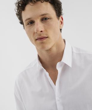 Chemise homme à manches courtes coupe Regular - Repassage facile vue7 - GEMO (HOMME) - GEMO