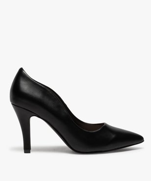 Escarpins femme unis à talon aiguille vue1 - GEMO(URBAIN) - GEMO