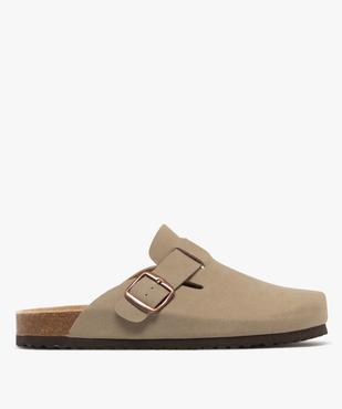 Sabots avec semelle intérieure cuir ergonomique homme vue1 - URBAN STEPS - GEMO