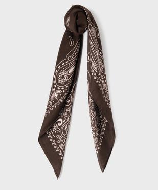 Foulard à motif cachemire femme vue1 - GEMO (ACCESS) - GEMO