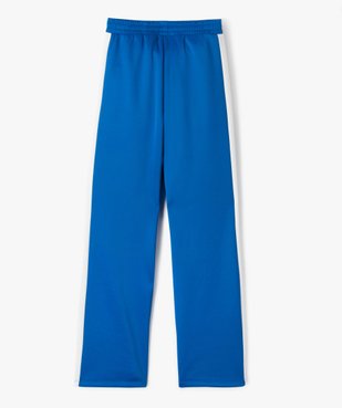 Pantalon de jogging large avec bandes contrastantes fille vue4 - GEMO (JUNIOR) - GEMO
