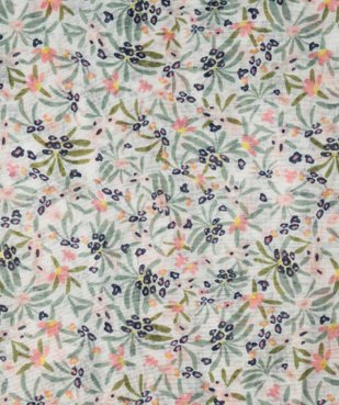 Foulard forme snood fleuri fille - LuluCastagnette vue2 - LULUCASTAGNETTE - GEMO