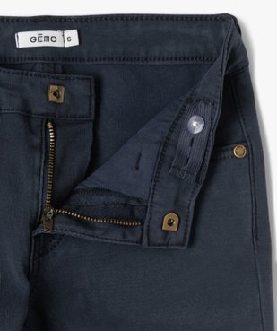Pantalon cargo regular extensible garçon vue4 - GEMO (ENFANT) - GEMO
