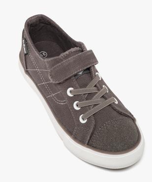 Tennis en toile fermeture scratch garçon - Lee Cooper vue5 - LEE COOPER - GEMO