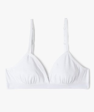 Soutien-gorge triangle à fines bretelles fille vue1 - GEMO 4G FILLE - GEMO