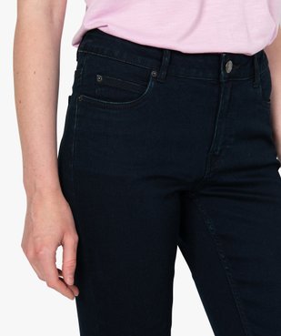 Jean femme skinny taille normale coloris foncé vue2 - GEMO C4G FEMME - GEMO